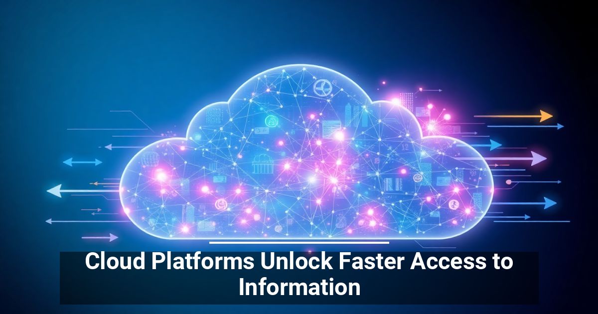 Cloud Platforms Unlock Faster Access to Information